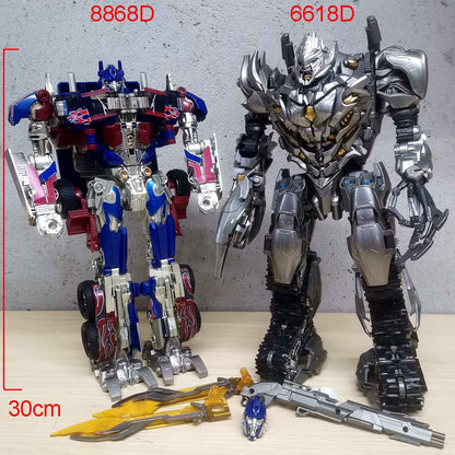 Brinquedos Robô Transformável 30CM Optimus Prime Star Commander Magatron Carro Bumblebe Boneco de Ação do Filme Modelo Anime de Deformação