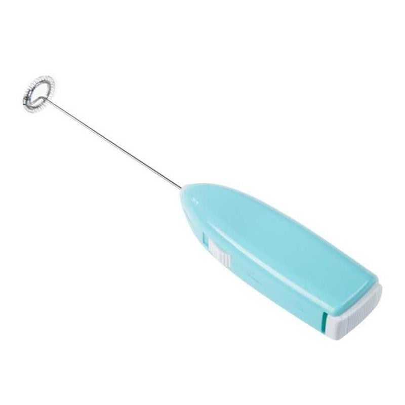 Batedor de Ovos Elétrico Espumador de Leite para Café Cozinha Doméstica Mini Mixer de Café com Leite e Chá em Aço Inoxidável