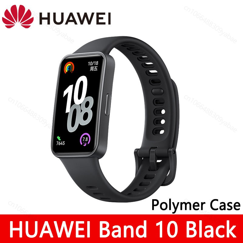 2025 NOVO Smartwatch HUAWEI Band 10 Original Compatível com IOS e Android, Monitoramento do Sono, Monitor de Saúde, 14 dias de bateria