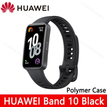 2025 NOVO Smartwatch HUAWEI Band 10 Original Compatível com IOS e Android, Monitoramento do Sono, Monitor de Saúde, 14 dias de bateria