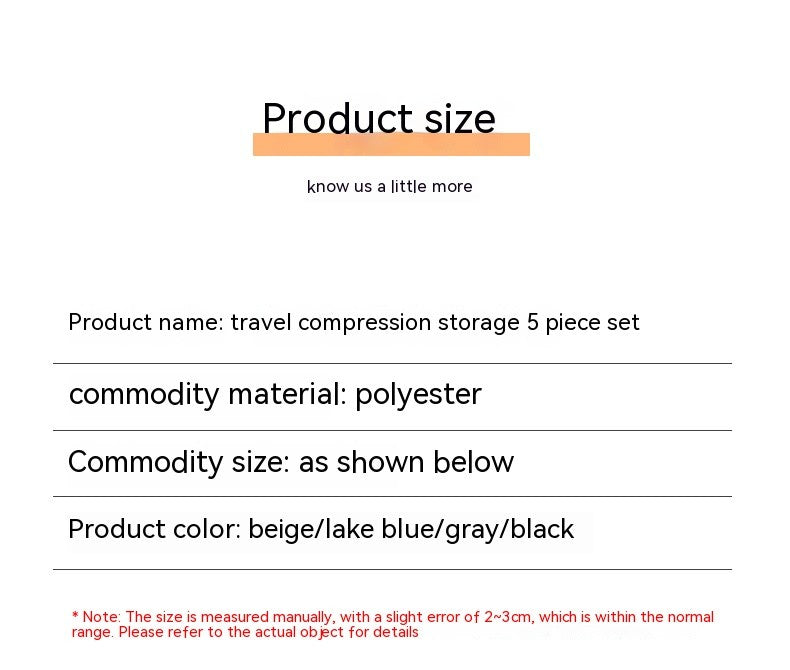 Compression Packing Cubes for Suitcases Travel Accessories Expandable Packing Organizers Lightweight Travel Organizer Cubes