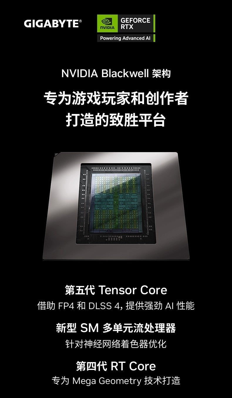 GIGABYET RTX 5070/5070Ti 16G 12G GDDR7 Gaming Esports Desktop Assembly Computer Independent Graphics Card