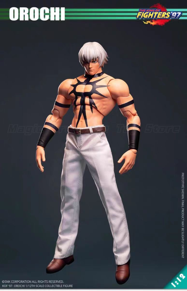 ?Pre-sale?Tunshi Studio TS-015 THE KING OF FIGHTERS '97 Orochi Sun God SNK Genuine Authorized 1/12 Action Figure Model Toys