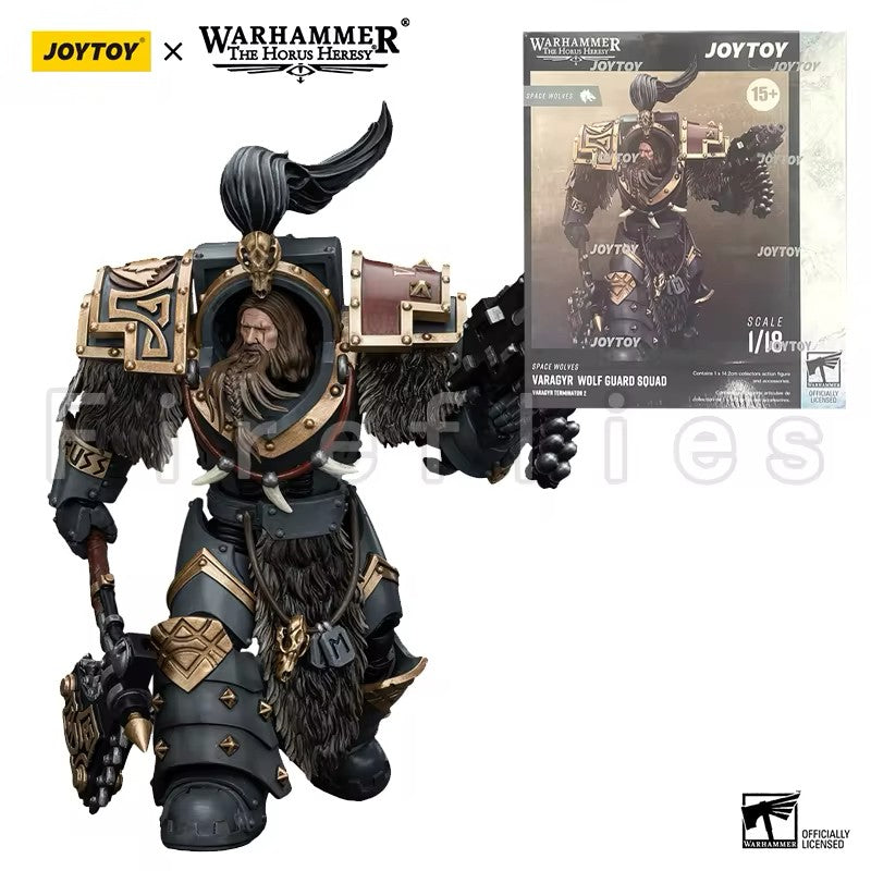 1/18 JOYTOY Action Figure 40K The Horus Heresy Space Wolves Figures And Mechas Logan Ghostwolf Anime Model Toy