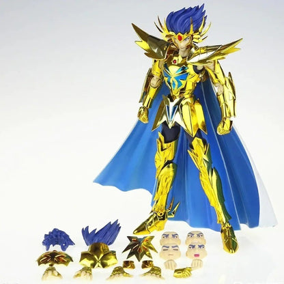 EM ESTOQUE CS Modelo Saint Seiya Myth Cloth EX Sagitário Aiolos/Capricórnio Shura/Gêmeos Saga/Libra Dohko Boneco de Ação