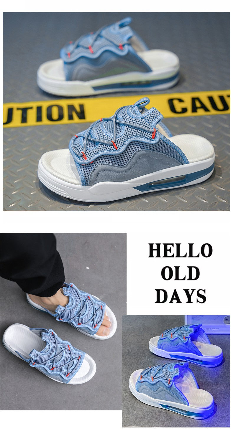 Hot Sale Men's Sandals Outdoor Thick Bottom Sports Casual Sandal for Men Summer Wear-resistant Mans Slipper Slip-on New Fashion