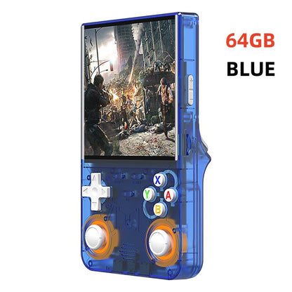 R36 Ultra Handheld WIFI Game Player 4 Inch IPS Screen Open Source Retro Video Player 64G/128G Memory Games