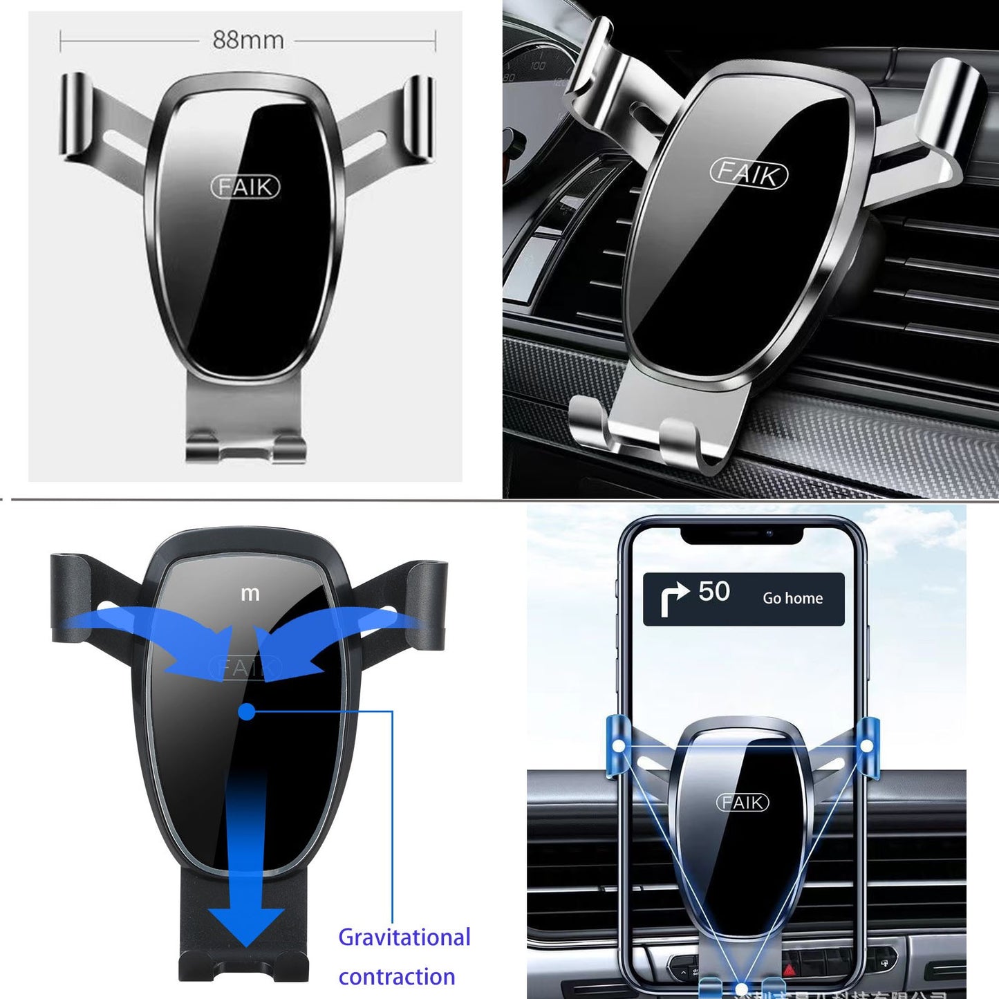para Nissan Patrol 2023 2024 Suporte de Celular Suporte de Navegação Fixo Base de Carregamento Sem Fio Acessórios
