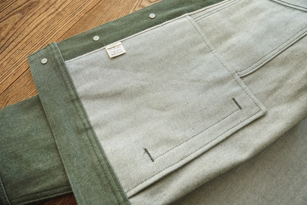 Sauce Zhan 540XX Mens Cusual Jacket Vulcanized green Selvedge Sanforized  Denim Jacket 14 Oz Loose Fit