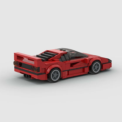 MOC Carro Esportivo de Corrida Veículo Cidade Speed Racer Modelo Técnico Blocos de Construção Tijolos Supercarro F1 Brinquedos Infantis Presentes para Meninos NSX