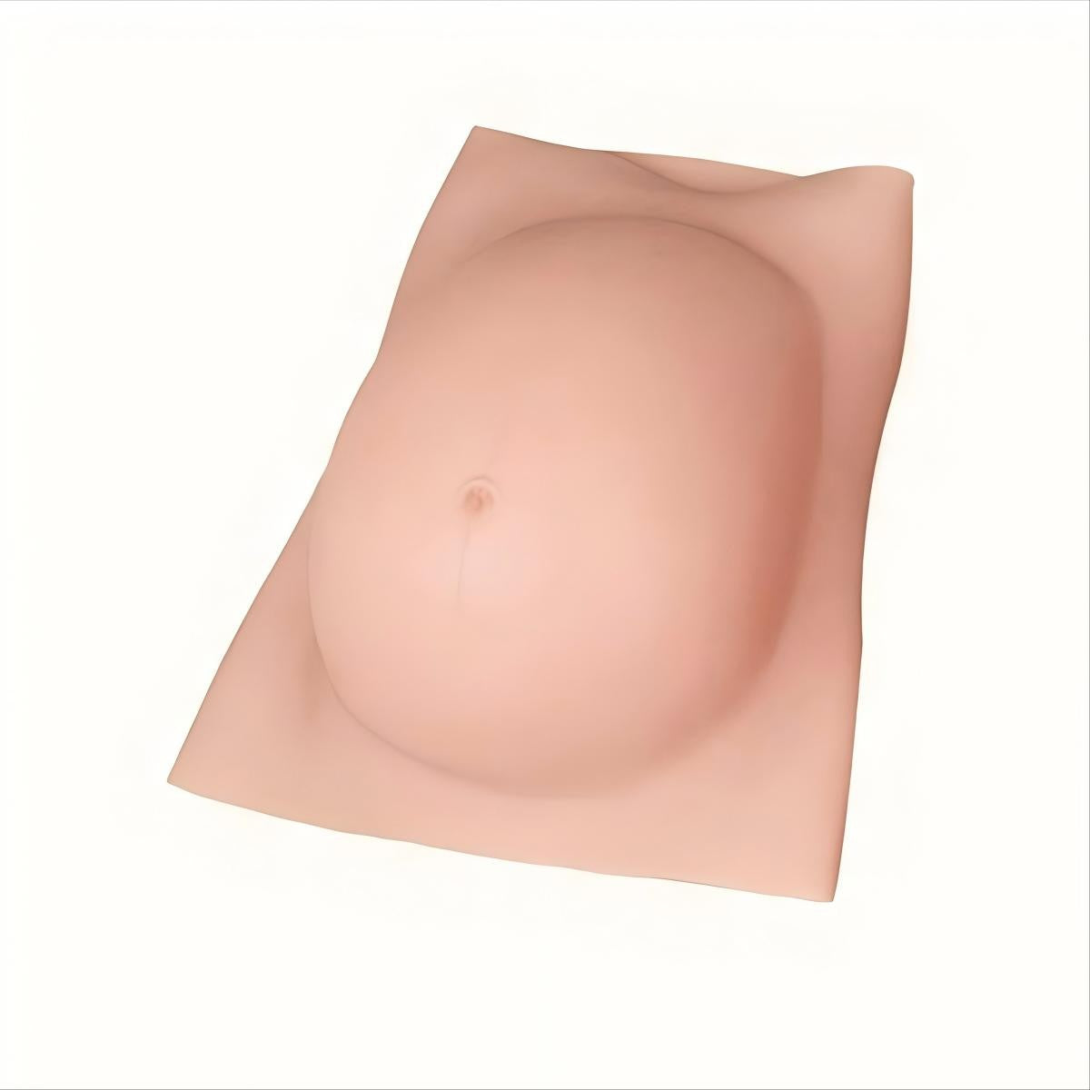 Fake Pregnant Belly 6-9 Months Artificial Silicone Pregnancy Belly Lifelike Skin for Actor Performance Maternity