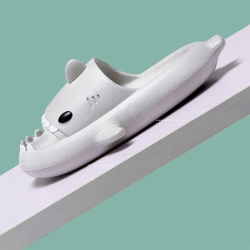 Children Slippers Cartoon Shark Sandals Summer Boys Girls Baby Kids Shoes Soft Sole Anti-Slip