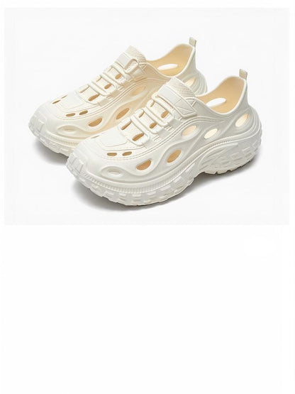 Men's Summer Clogs, Beach Shoes, Non-Slip, Anti-Odor, Baotou Women's Sports and Leisure Driving Sandals, Men's Outdoor River Tracing Shoes, Men's