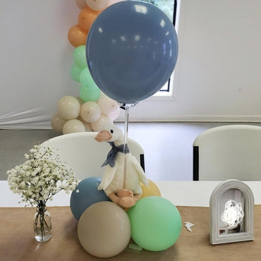 6/16 Peças Lembrancinhas de Festa Ganso Bobo Bichos de Pelúcia Brinquedos de Pelúcia Presentes de Chá de Bebê Aniversário (Tamanho: 25CM)