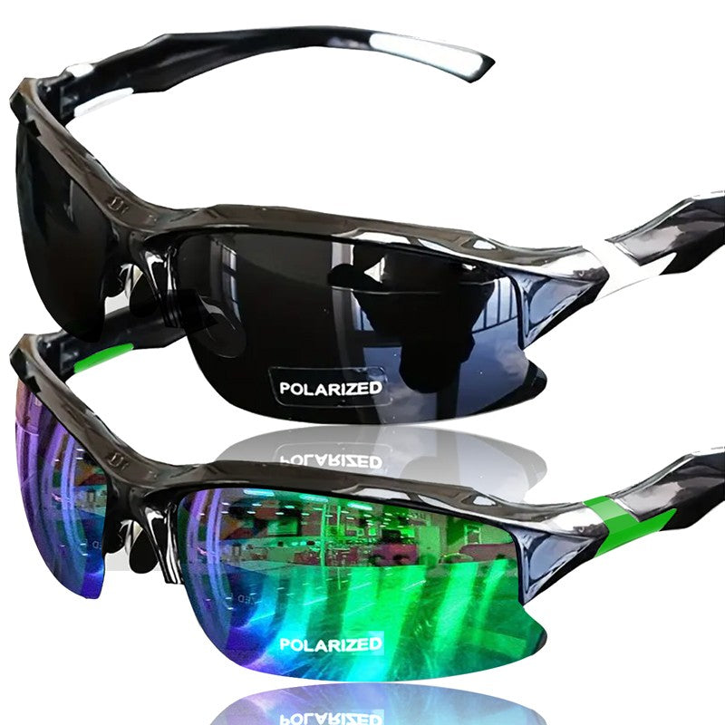 2pcs/4pcs TAC Lens AWGSEE Polarized Sports for Men, PC Frame, Multi-Color Coating, for Fishing, Running, Daily Casual Wear