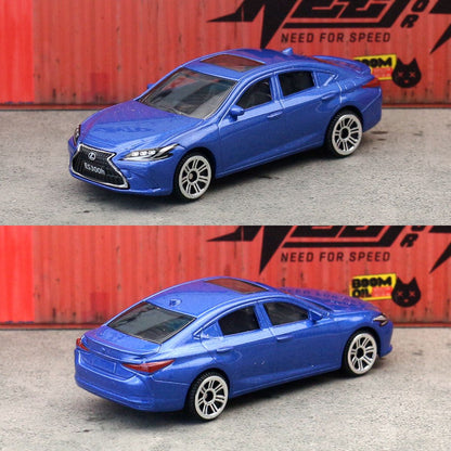 1/64 Leuxs ES300h Carrinho Modelo CCA MSZ 1:64 Veículo Fundido Miniatura Rodas Livres Coleção Adequado para Hot Wheels Presente Criança