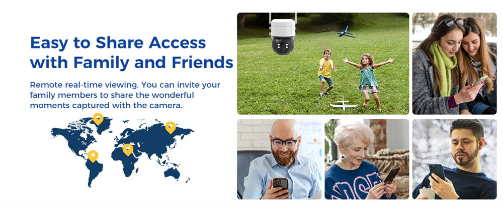 Tuya SmartLife WIFI 3MP IP65 Waterproof Human Tracking Full Color Night Vision Surveillance Smart Security Solar CCTV IP Camera