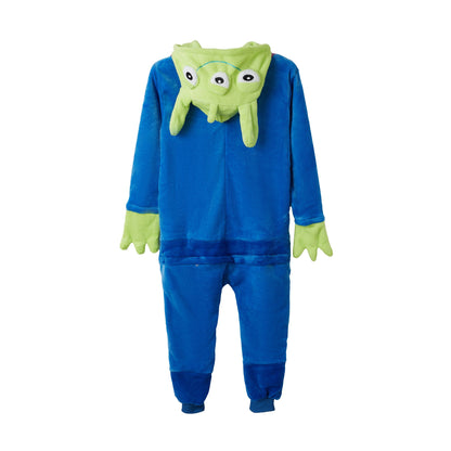 Kigurumi Unisex Three Eyed Monster Anime Cosplay Costumes Onesies Animal Pajamas Halloween Christmas Party Costume for Women Men