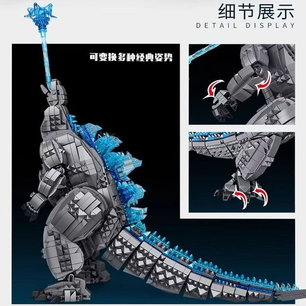 Em estoque jogos monstro dinossauro filme série moc bloco de construção modelo de brinquedo cus-laa presentes de natal conjunto infantil 1284 peças