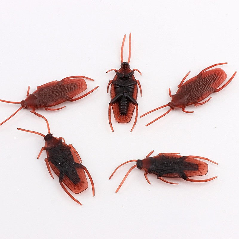 12/24pcs Halloween Simulation Bug Cockroach Spider Centipede Scorpion Plastics Prank Bug Funny 2025 Halloween DIY Decoration