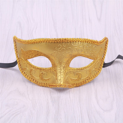 Masquerade Masks for Couple Venetian Woman Lace Men PP Cosplay Costume Carnival Prom Party Personality Headdress Masks