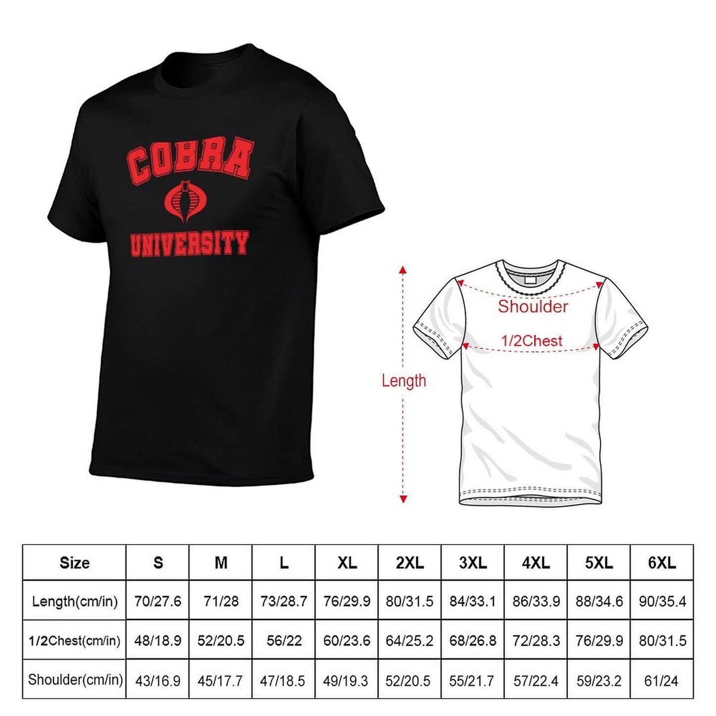 gi T-Shirt t man t plain shirt university pack shirt cotton T-Shirt joe Cobra