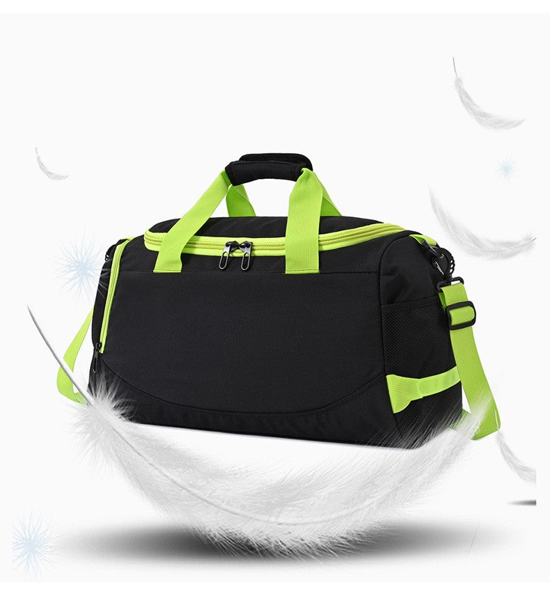 Personalized customized soccer bag logo with dry wet separation handbag luggage sports bag printed with logo pattern