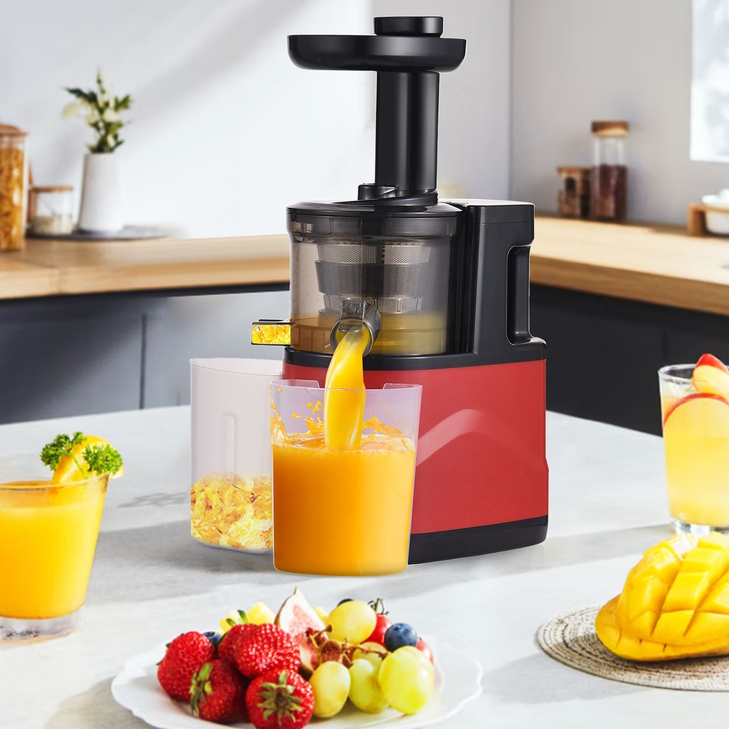 Juicer Machines Fresh Juice Orange Squeezer Food Processor Kitchen Appliance Fruit juicer Slow Masticating Cold Press Juicing