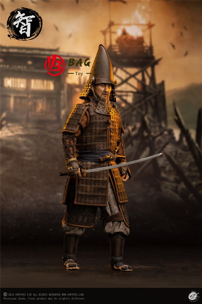 1/6 Bonecos de ação modelo POPTOYS EX046 Samurai japonês Período dos Reinos Combatentes O Último Samurai Peças de reposição novas