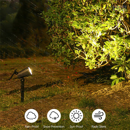 9 LED Solar Spot Light Outdoor IP65 Waterproof Spotlights Solar Garden Lights Landscape Lighting Decoration Pathway Lawn Lamp