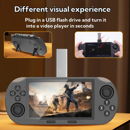 SF3000 Retro Handheld Video Game Console Linux System 4.5 Inch 854*480 IPS Screen 3000mAh Portable Pocket Video Games Player