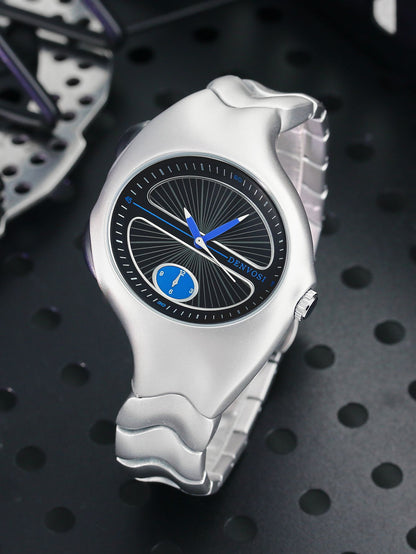 Alien Twist Original Watch Distorted Y2K Watch Men quartz watch Fashion Trendy Retro Watch  Sports Niche Personality Design