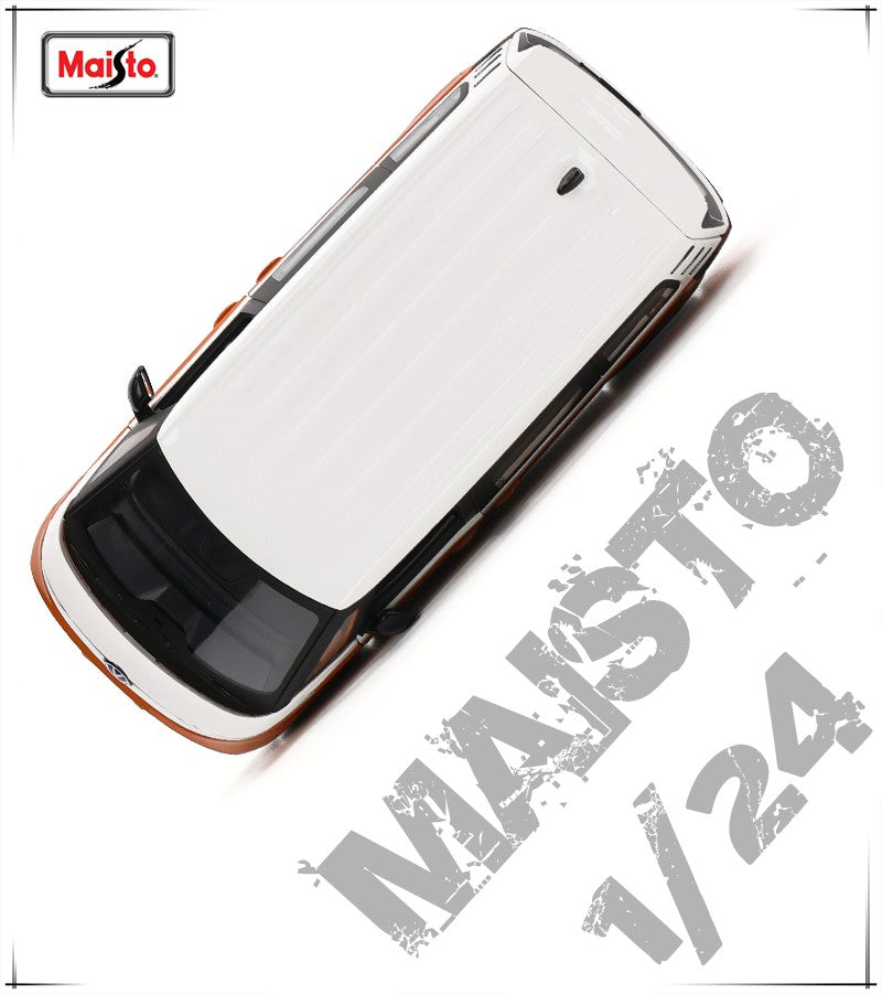 Maisto 1:24 Volkswagen ID.Buzz 2023 Modelo de carro de precisão fundido altamente detalhado Presente de coleção de modelo