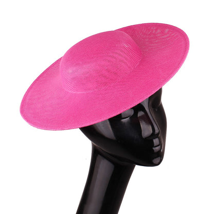 30 CM Round Fascinator Base Round Headpiece For Women Wedding Fashion Fascinators Hats DIY Hair Accessories