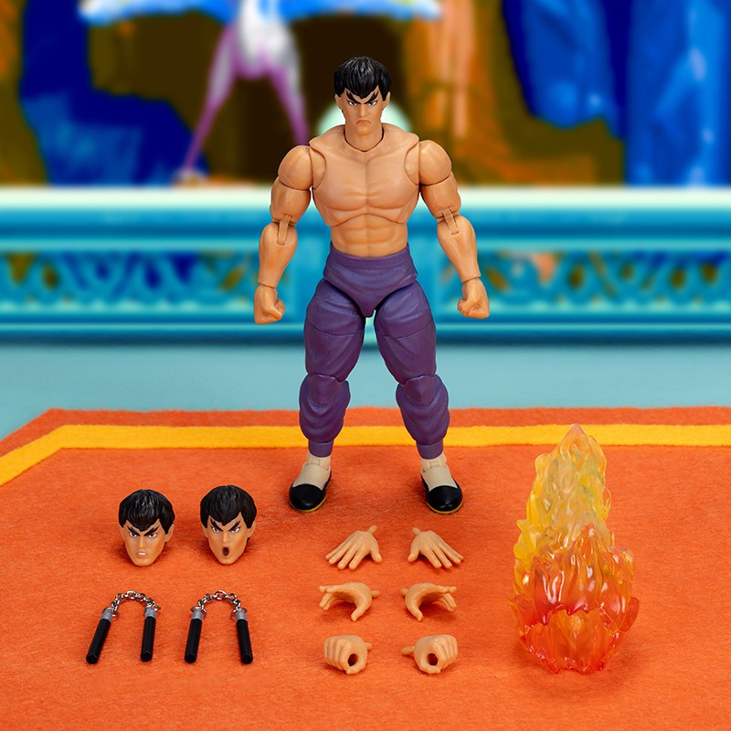 Original jada Street Fighter 1/12 figure limited edition Feilong Dalsim 6-inch movable model collection finished product