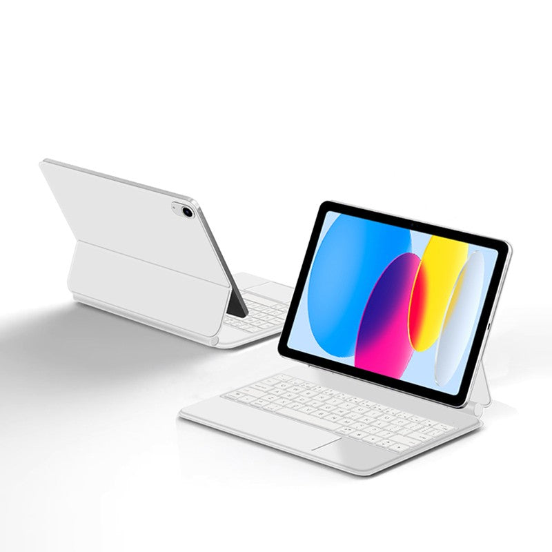 Capa Smart Magnetic Book Folio Magic Keyboard para iPad 11ª 10ª Geração 2025 iPad A16 11ª 11" A3354 A3355 A3356 A2696