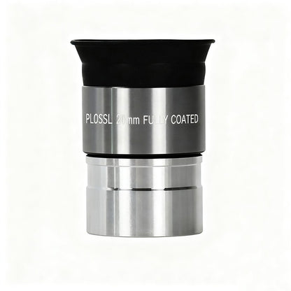 Acessórios para Telescópio Astronômico Ocular PL de 1,25 polegadas 4/10/20/25mm Lente Ótica Revestimento Banda Larga Multicamadas Filme Verde Metal
