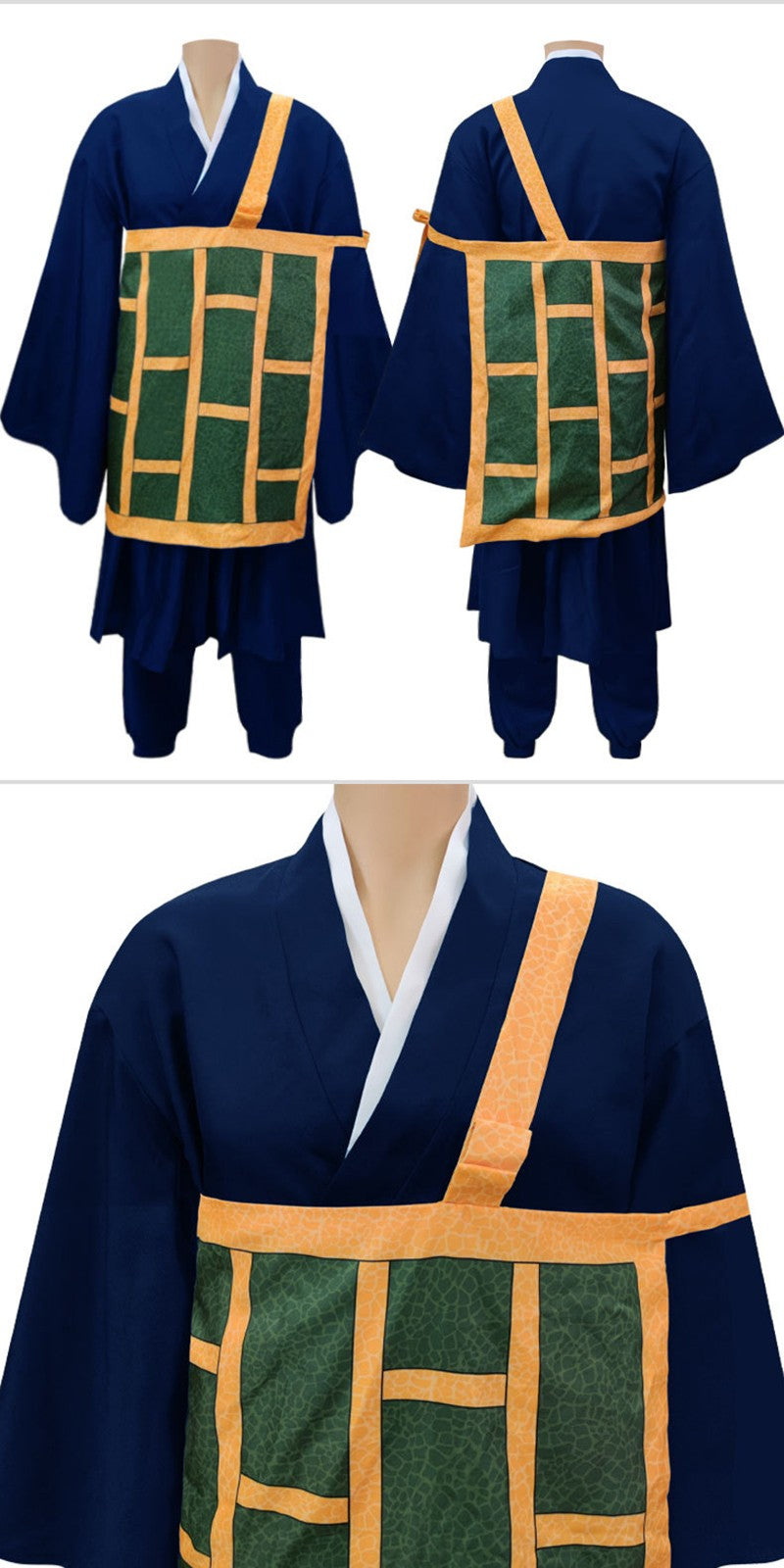 Anime Jujutsu Kaisen Geto Suguru Cosplay Costume Shirt Pants kimono Wig High School Uniform Full Set Adult Mens Party Clothes