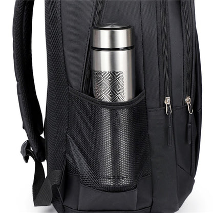 Mochila masculina casual de grande capacidade para notebook, viagem, mochila escolar para alunas do ensino fundamental e médio