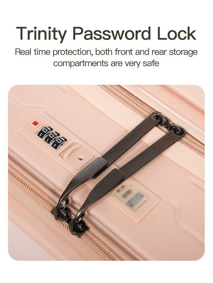 20/24 inch Luggage With Universal Wheels Combination Lock Suitcase Large Capacity Travel Bag