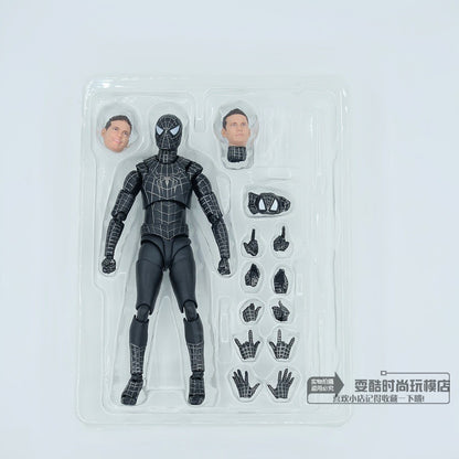 Boneco Articulado Homem-Aranha Versão do Jogo Peter Parker Marvel Legend Spiderman Modelo Anime Colecionável Presente