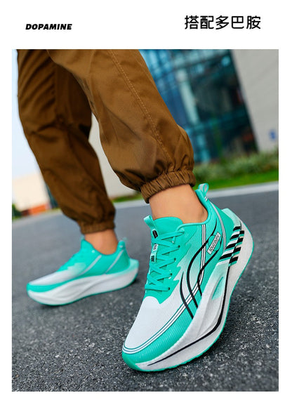 Running Shoes Casual Carbon Board Marathon Men Sports Tenis Air Breathable Women's Comfortable Athletic Nonskid Leisure Sneakers