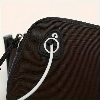 Ultra-thin fashion nylon crossbody bag Lightweight commuter fitness running sports portable waterproof crossbody bag a package