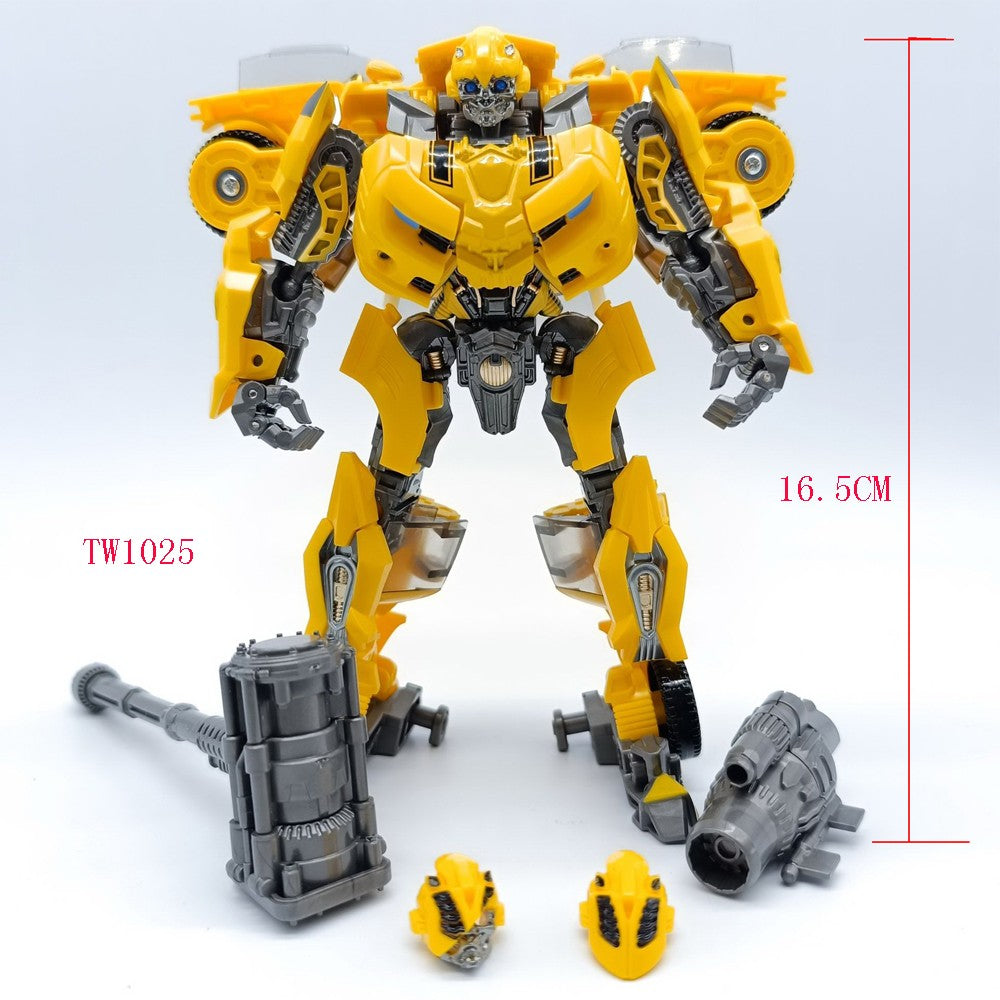 Baiwei Shockwave TW1028 Transformation Toys Sentinel Prime TW1024 Modelo Ironhide TW1026 Robô Bumblebee TW1025 Boneco TW1030
