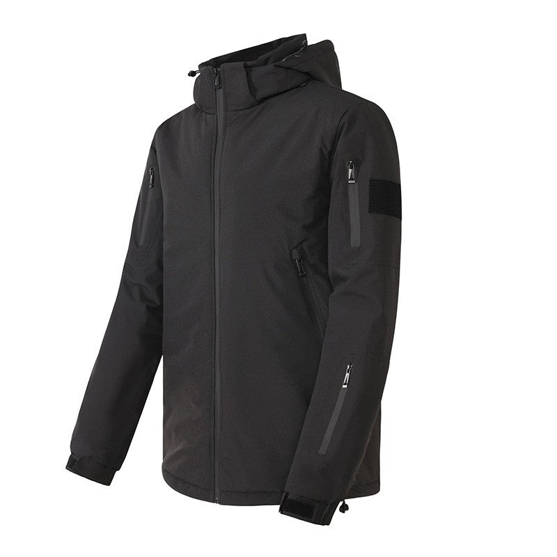 Smart Graphene Heating Jacket Outdoor Unisex Fleece Lined Electric USB Warmth Motorcycle Rider Vest Cycling Traveling Jacket