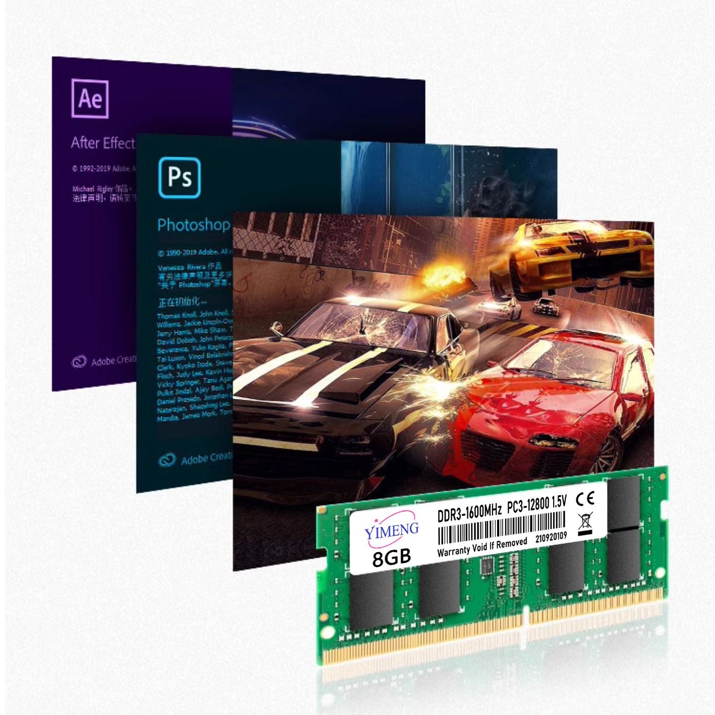 DDR3 DDR3L 4GB 8GB Memória RAM para Notebook PC3 1.5V PC3L 1.35V 1333 1600 1866Mhz Sodimm Memórias RAM 8500 10600 12800 204Pinos Notebook