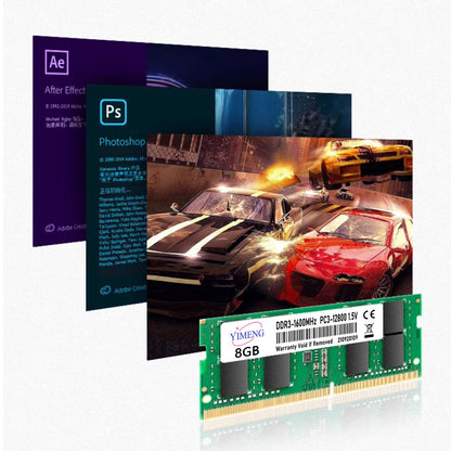 DDR3 DDR3L 4GB 8GB Memória RAM para Notebook PC3 1.5V PC3L 1.35V 1333 1600 1866Mhz Sodimm Memórias RAM 8500 10600 12800 204Pinos Notebook
