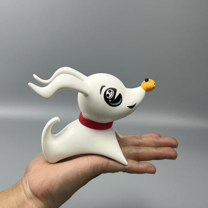 Disney Cartoon Anime O Pesadelo Antes do Natal Zero O Cão Fantasma Action Figure Bonecos Brinquedos Modelo Colecionável Fofo Presente