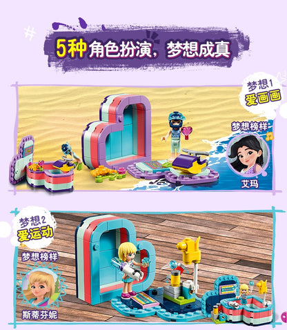 Lego Friends Série 41384 Andrea's Summer Treasure Box Brinquedo Blocos de Montar Presente