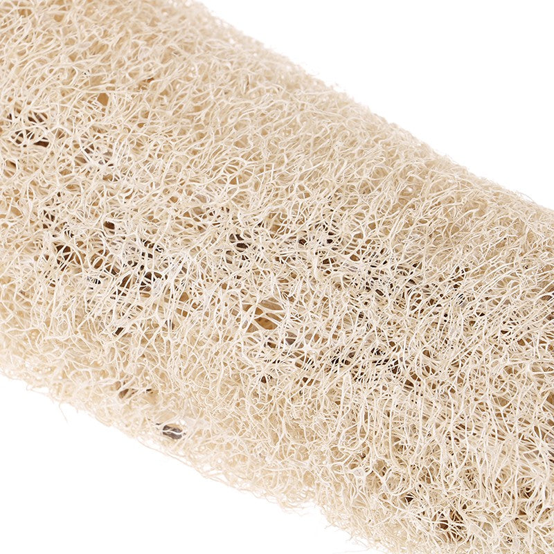 Esponja Esfoliante Longa de Banho Bucha Vegetal Natural Luffa Loofa Esfregão de Massagem para Banho Acessórios de Spa e Banheiro